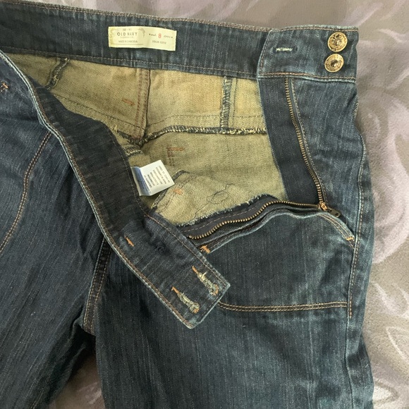 Old Navy Women’s Blue Jeans SIZE 8 - Picture 3 of 8